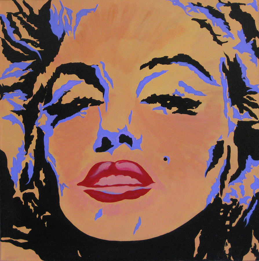 Marilyn Monroe-Sultry Painting by Bill Manson