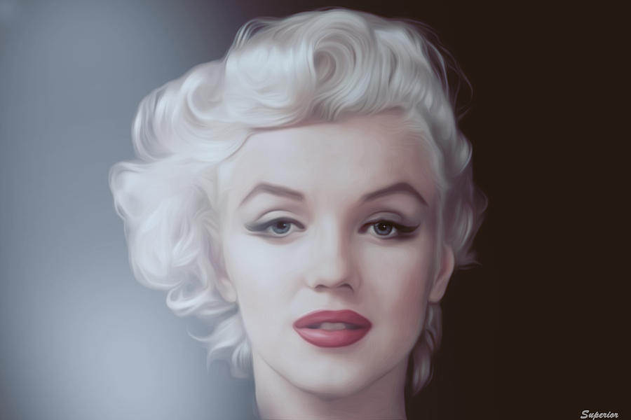 Marilyn Monroe Digital Art by Superior Designs - Fine Art America