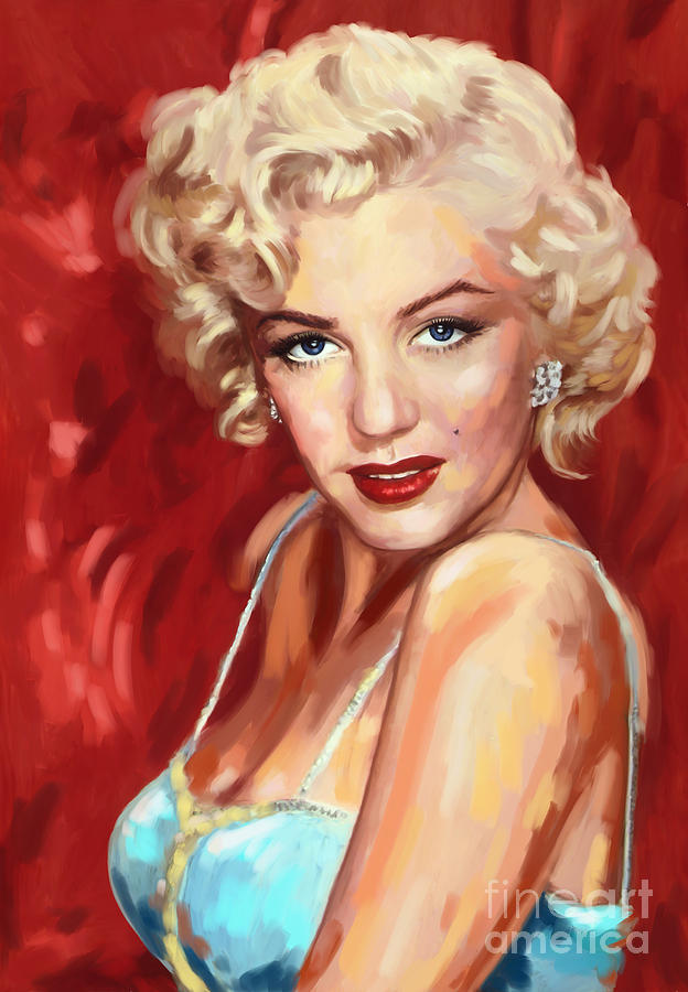 Marilyn Monroe Painting by Tim Gilliland