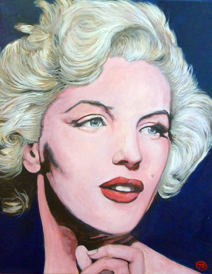 Marilyn Monroe Painting by Tom Roderick