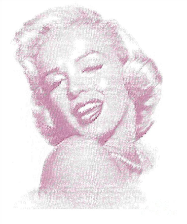 Marilyn Monroe Tribute Wink Painting