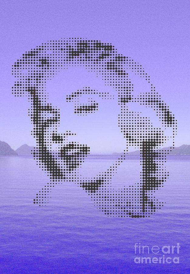 Movie Photograph - Marilyn On The Velvet Lake by Rodolfo Vicente