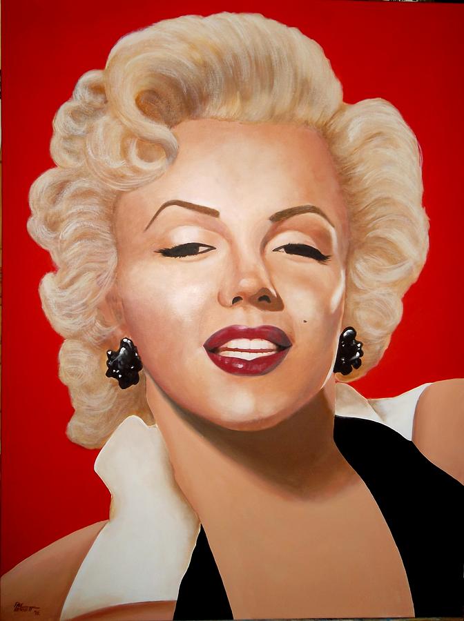 Marilyn Painting by Paul Bennett