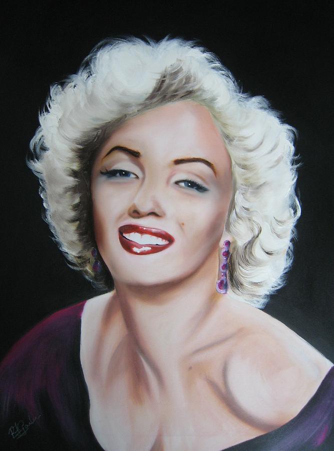 Cool Painting - Marilyn by Richard Garnham