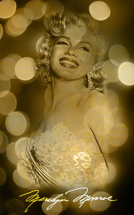 Marilyn Sparkles Digital Art by Greg Sharpe