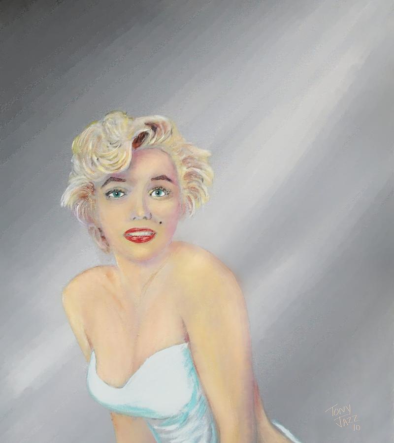 Marilyn Painting by Tony Rodriguez