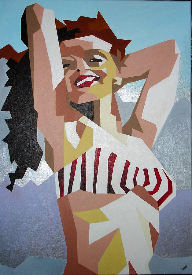 Marilyn Painting by Taiche Acrylic Art