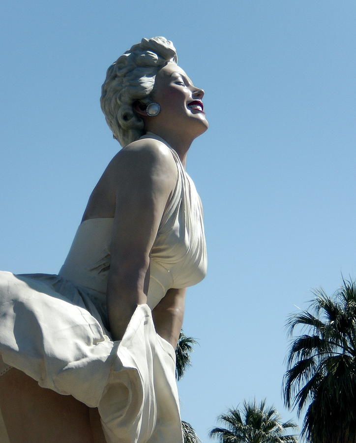 Marilyn Visits Palm Springs Photograph by Gerry High