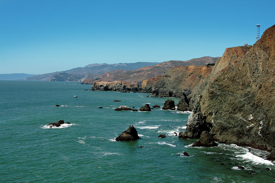 Marin County, California Coastline Photograph by Geri Lavrov