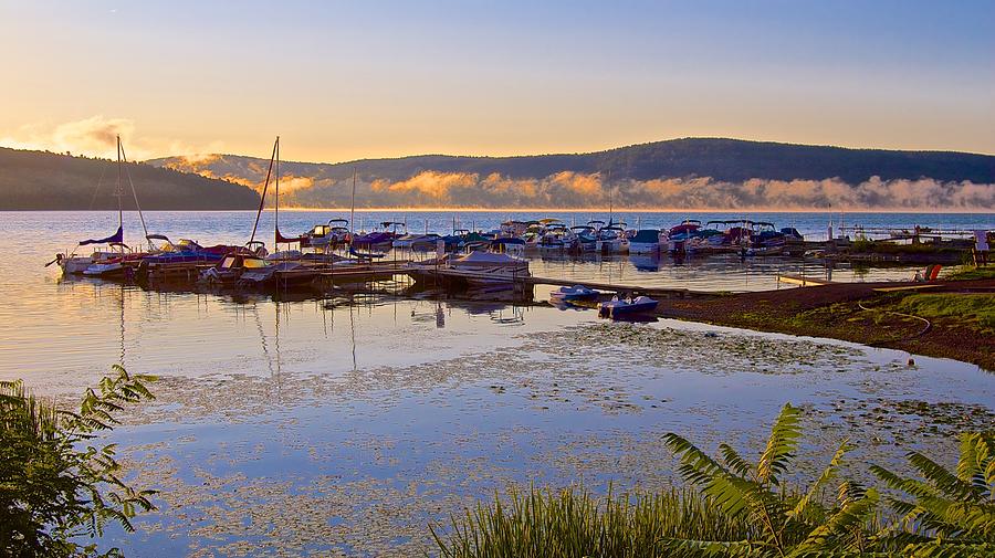 Marina Mist Photograph by Bill Miller - Fine Art America