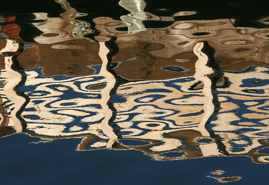 Marina Reflections Photograph by Robert Woodward