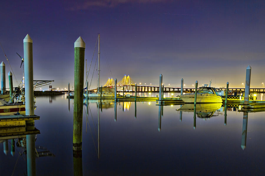 Marina Reflections Photograph by Tim Stanley