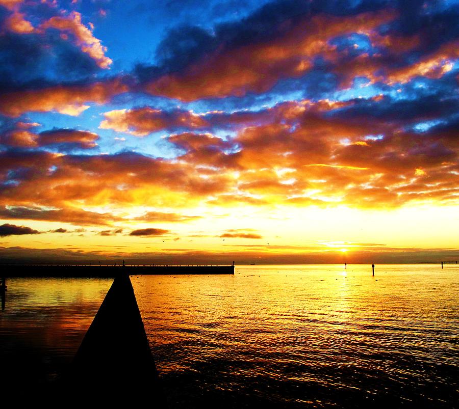 Marina Sunrise Photograph by John King I I I