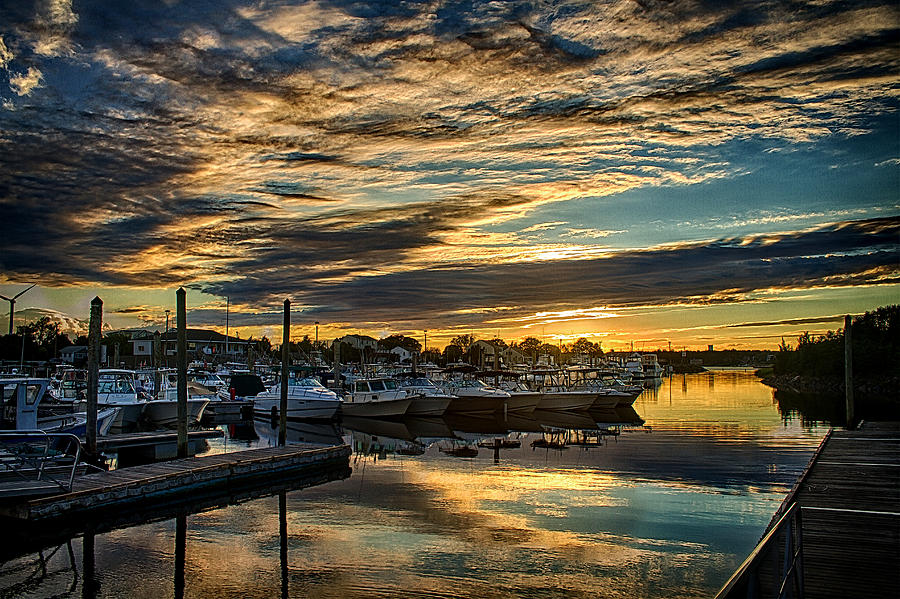 Marina Sunset  Photograph by Constantine Gregory