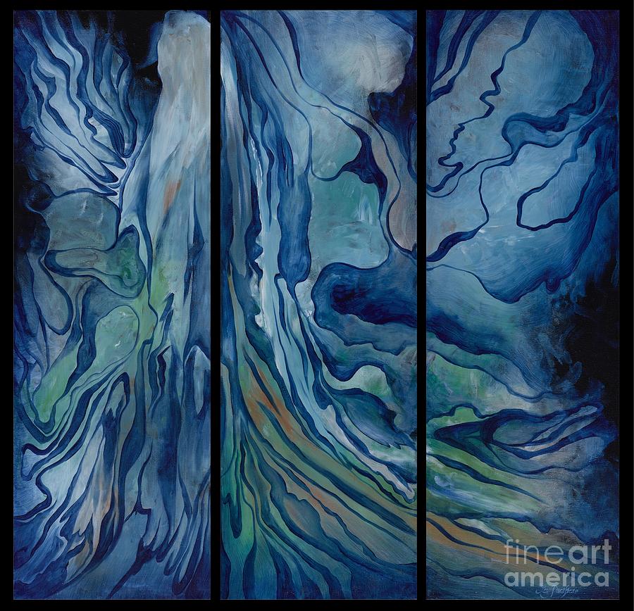 Marina Triptych by Lyn Pacificar Marina Triptych by Lyn Pacificar