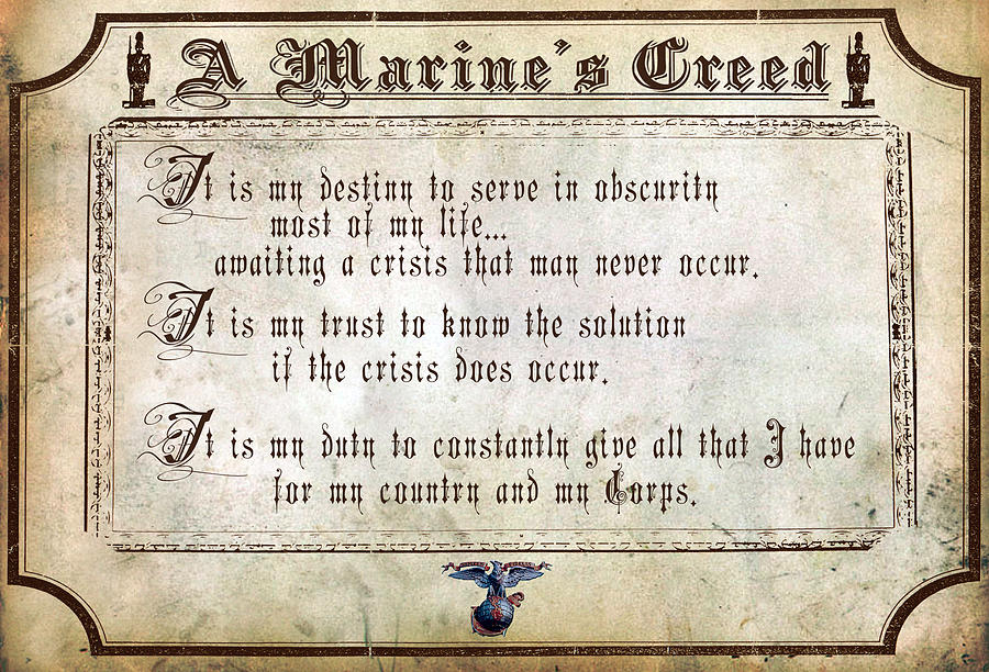 Marine Corps Creed