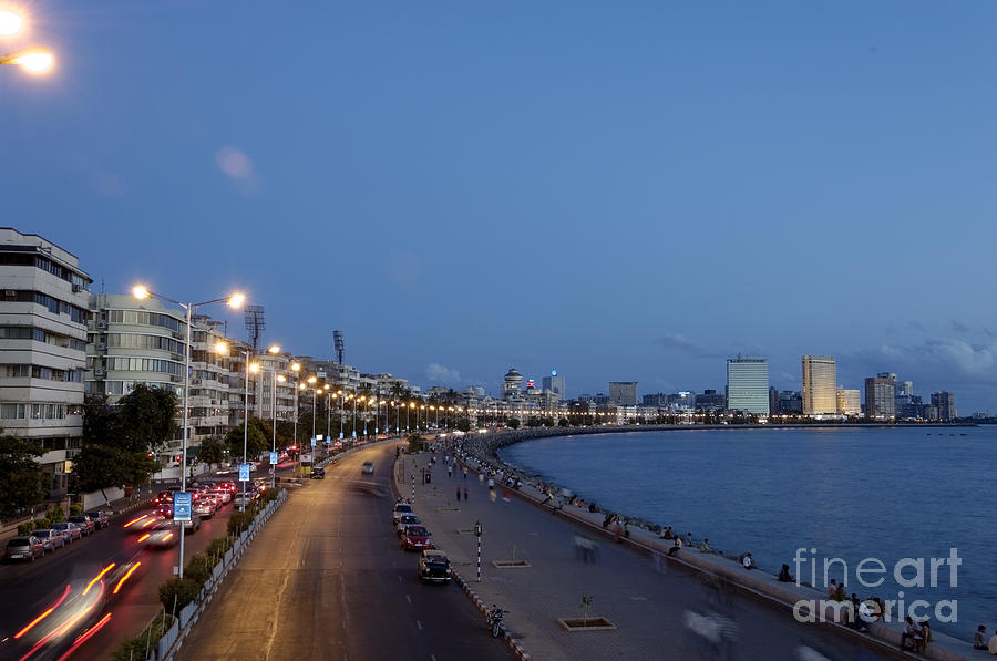 Marine Drive Mumbai Photograph by Milind Ketkar - Fine Art America