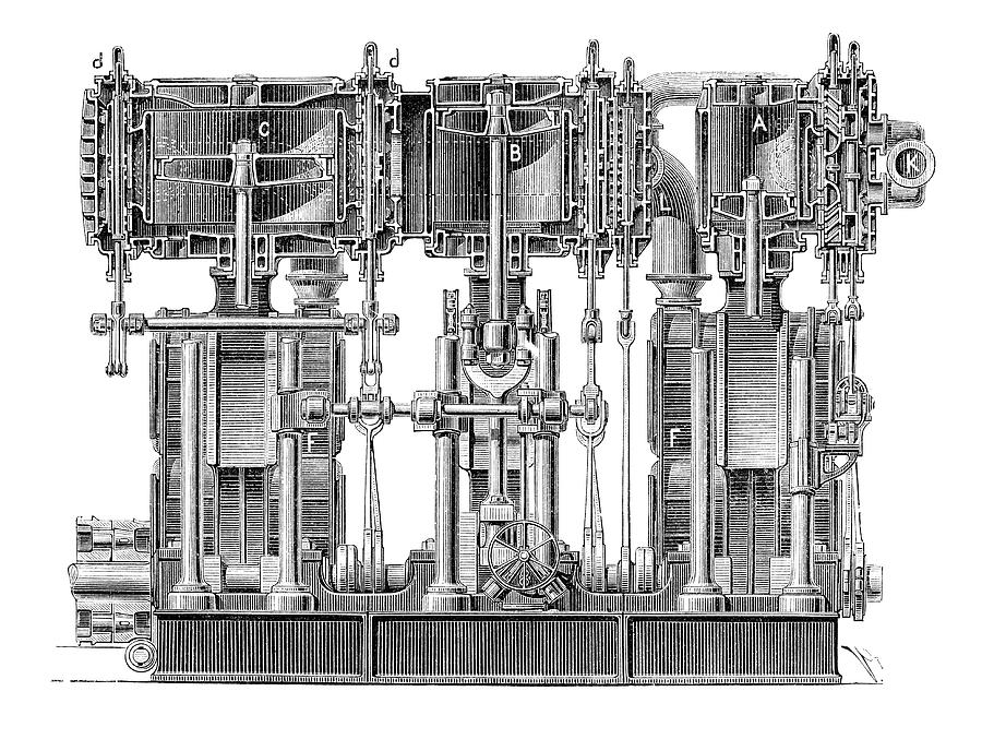 Marine Steam Engine Photograph by Science Photo Library