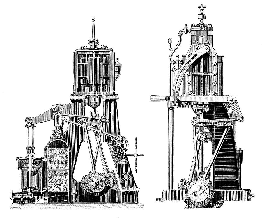 Marine Steam Engines Photograph by Science Photo Library