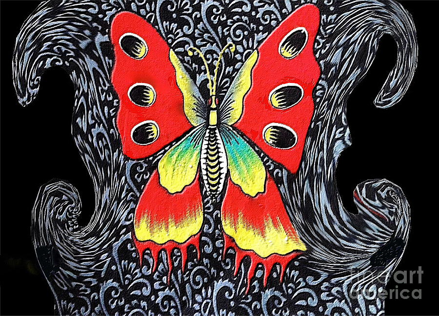 Mariposa 2 Digital Art by Sonia Morera - Fine Art America