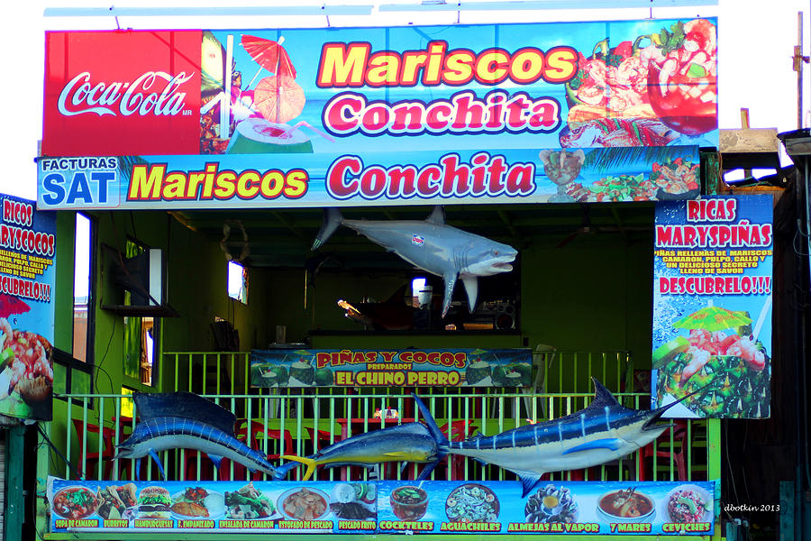 Mariscos Photograph by Dick Botkin