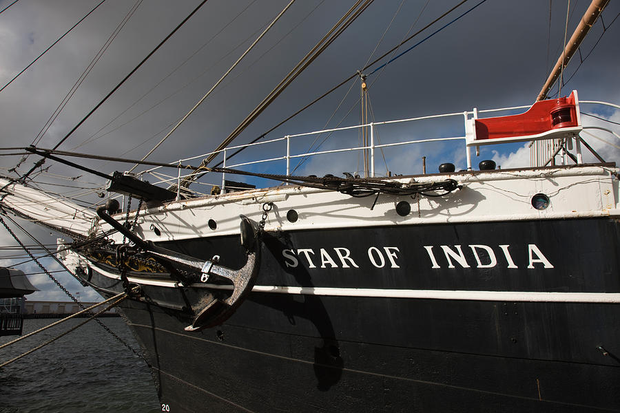 San Diego Photograph - Maritime Museum On A Ship, Star by Panoramic Images