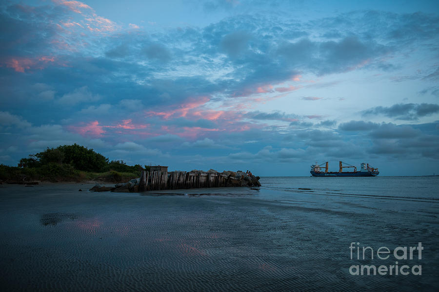 Maritime Sunset Photograph