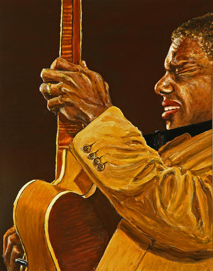 Portrait Painting - Mark Whitfield by Rudy Browne