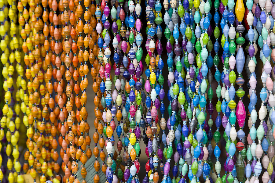 Market Beads Photograph by Mark McKinney