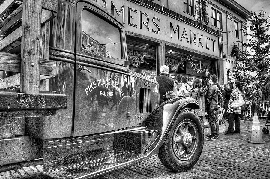 Pike Place Delivery Truck Photograph by Spencer McDonald