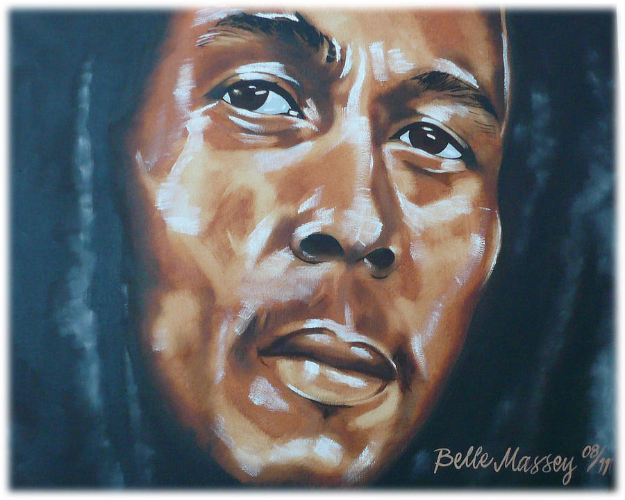 Portrait Painting - Marley by Belle Massey