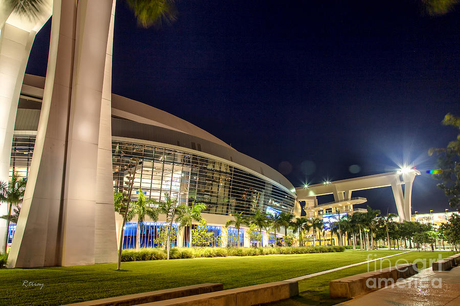 Marlins Ballpark Stadium Miami Photograph by Rene Triay FineArt Photos