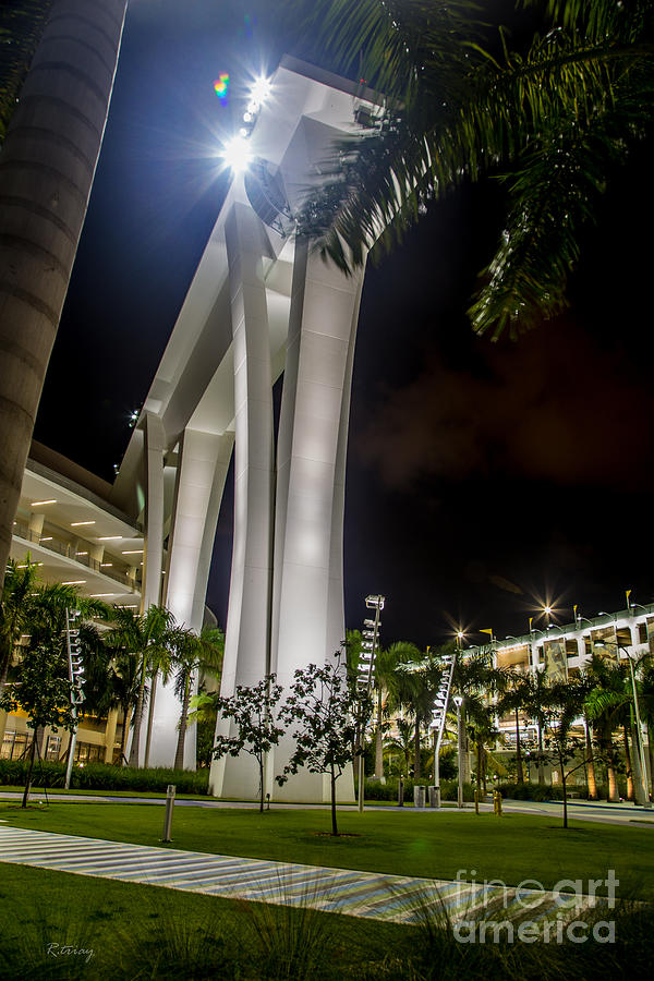 Marlins Park Stadium Miami 11 Photograph by Rene Triay FineArt Photos