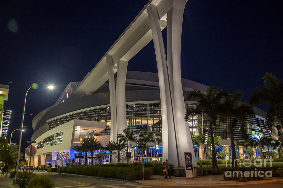 Marlins Park Stadium Miami 2 Photograph by Rene Triay FineArt Photos