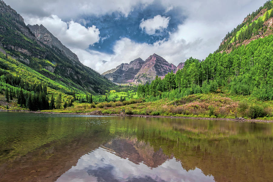 Maroon Bells Photograph by D Williams Photography
