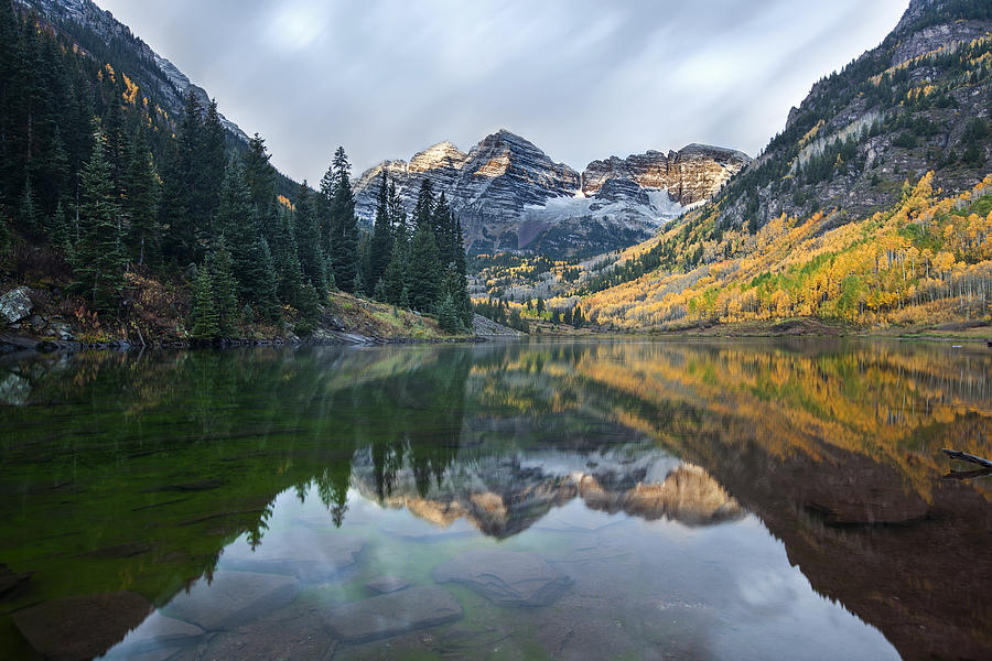 Autumn's First Light Photograph by Tom Cuccio - Fine Art America