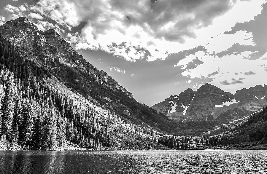 Maroon Lake Photograph by Aaron Spong
