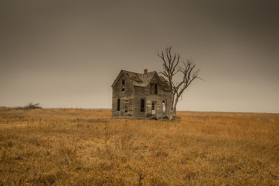 Marquette Kansas Farm House Photograph by Chris Harris Fine Art America