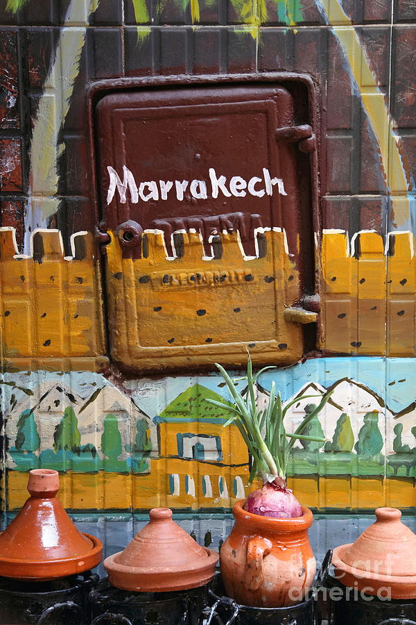 City Photograph - Marrakech Graffiti by Sophie Vigneault
