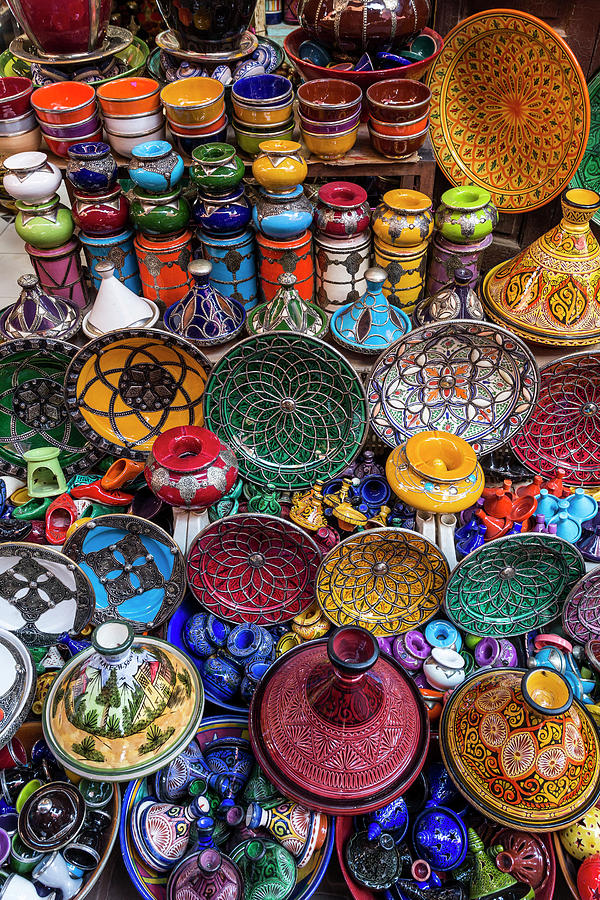 Marrakech Market Details Photograph by Gavriel Jecan