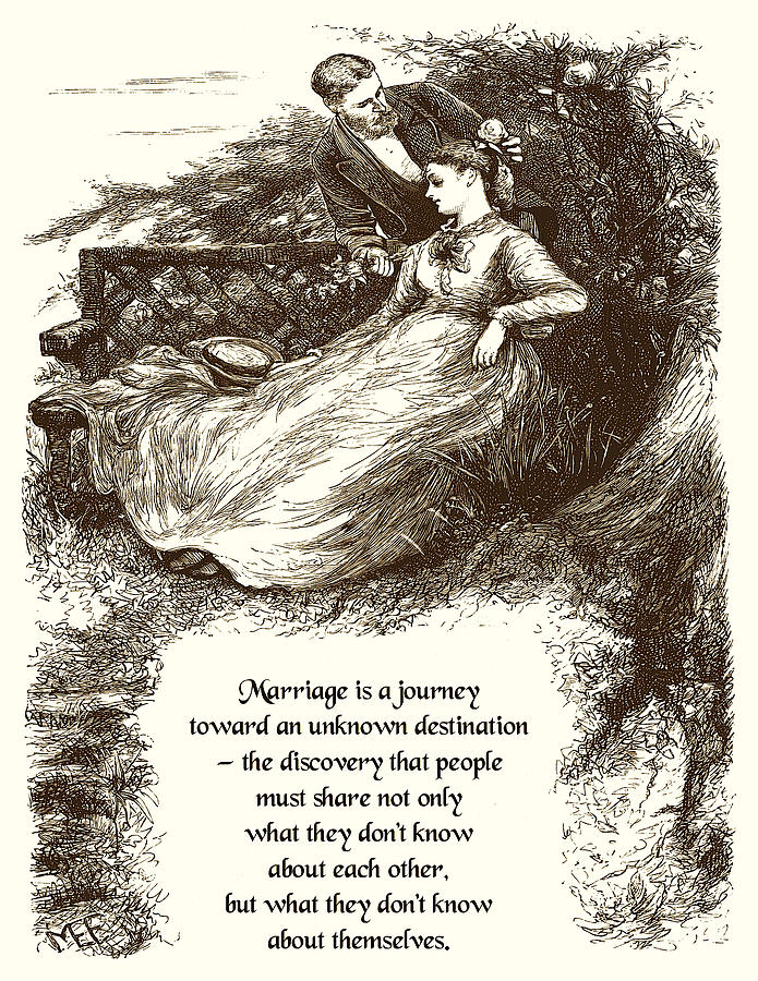 Marriage Is a Journey Photograph by Mike Flynn