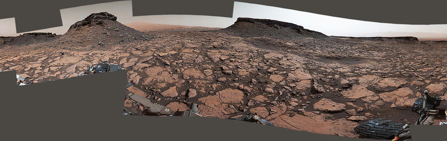 Mars Panorama, Murray Buttes Photograph by Science Source