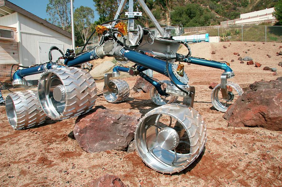Mars Science Laboratory Testing Photograph by Nasa/science Photo Library Mars Science Laboratory Testing Photograph by Nasa/science Photo Library