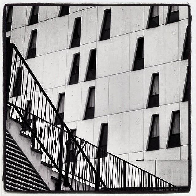 Architecture Photograph - #marseille #building#architecture by Celine Biz