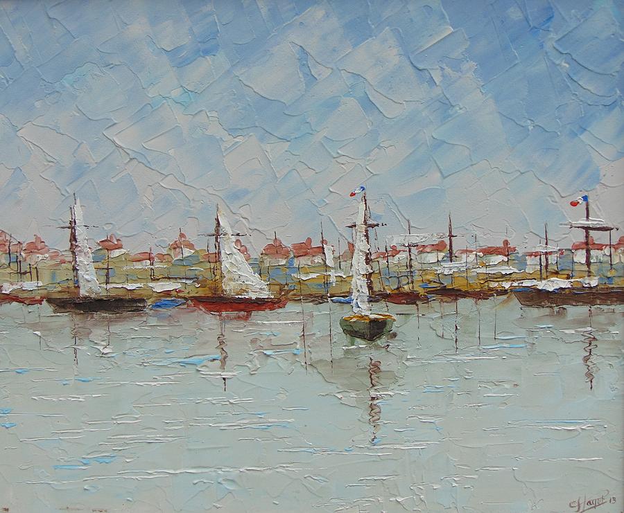 Marseille South of France Painting by Frederic Payet