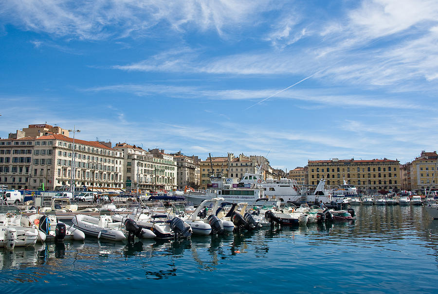 Architecture Photograph - Marseilles vieux port by All Around The World