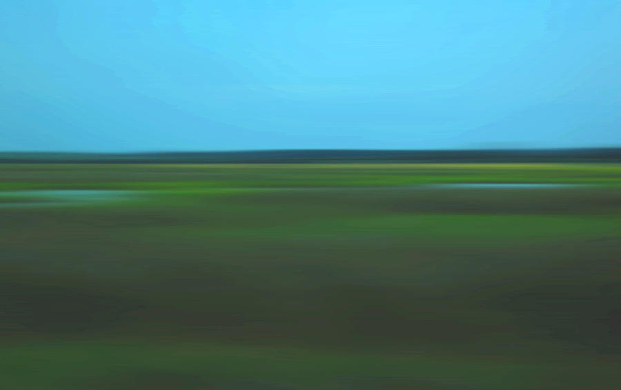 Marsh Blur Photograph by Suzanne Gaff