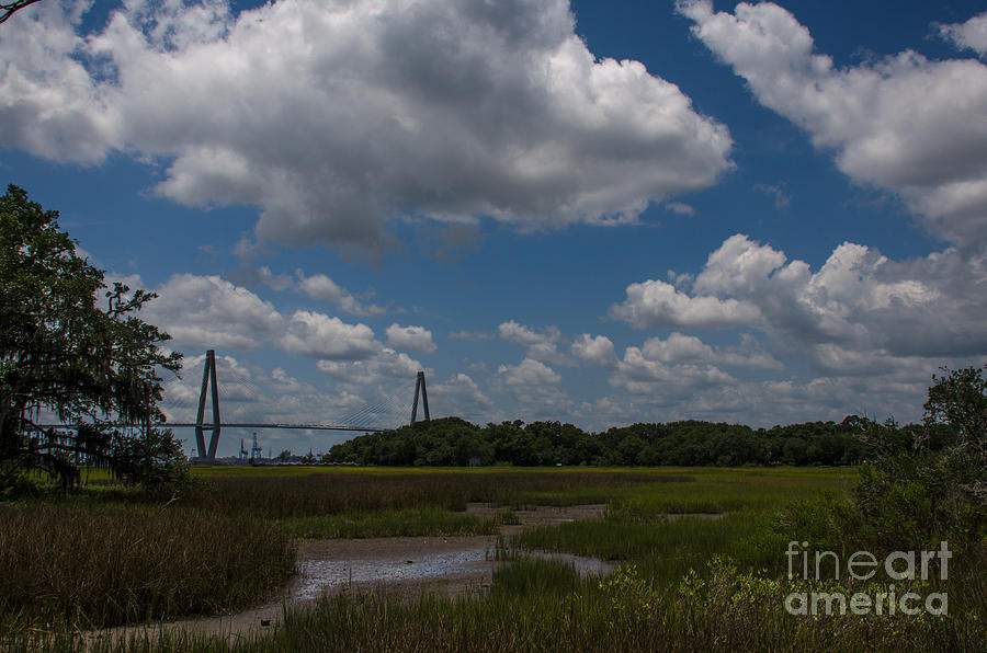 Marsh Bridge View Photograph by Dale Powell