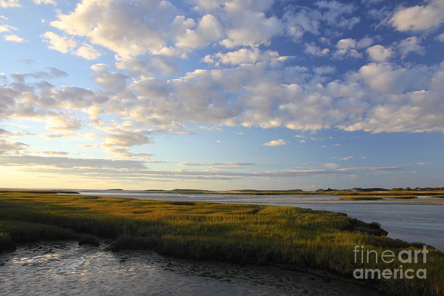 Marsh Sunset Photograph by Jim Gillen