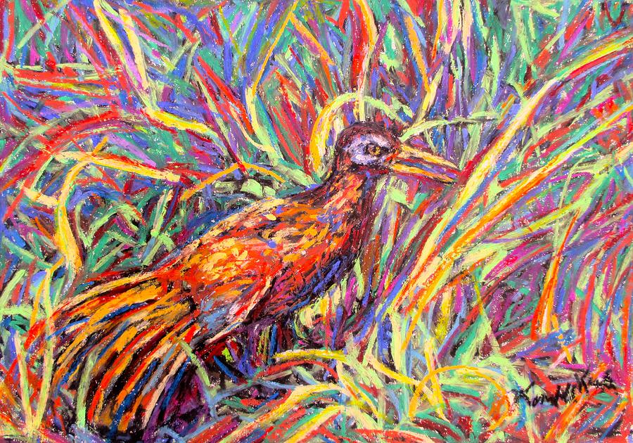 Marsh Visitor Painting by Kendall Kessler